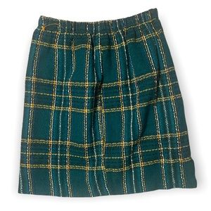 Vintage Plaid Y2K High-Waisted Mini Skirt